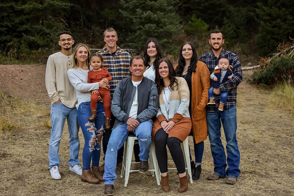Group photo of Boyle family