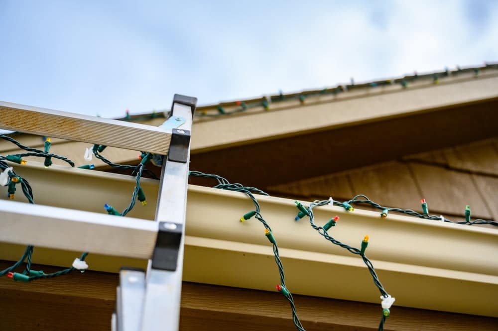 Do Holiday Lights Right & Avoid Rain Gutter Repair Capitol Exteriors